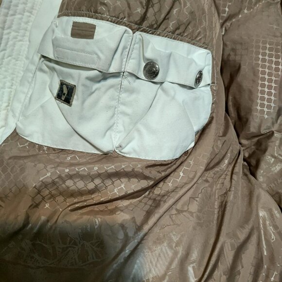 The North Face heavy snowboarding jacket 3XL with hood and fur trim piece - Picture 8 of 11